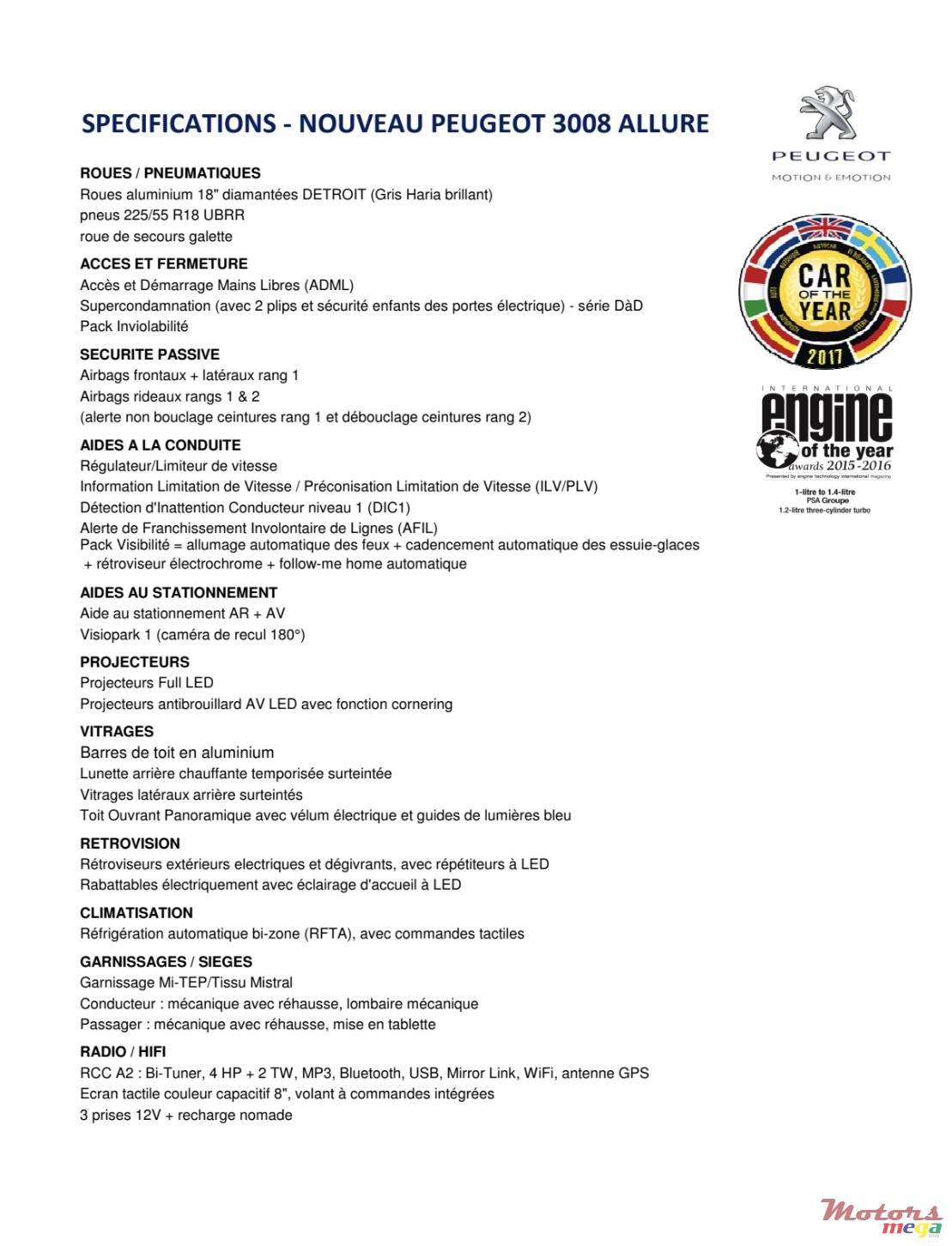 2018' Peugeot 3008 photo #7