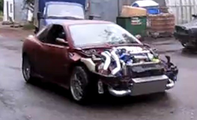 Russian tuner squeezes 1,000 horsepower into a Fiat Coupe