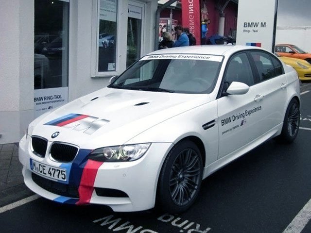 BMW M5 Ring Taxi Does its Job