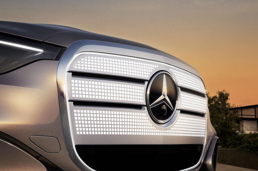 Mercedes-Benz previews bold next-gen grille design for new GLC EV