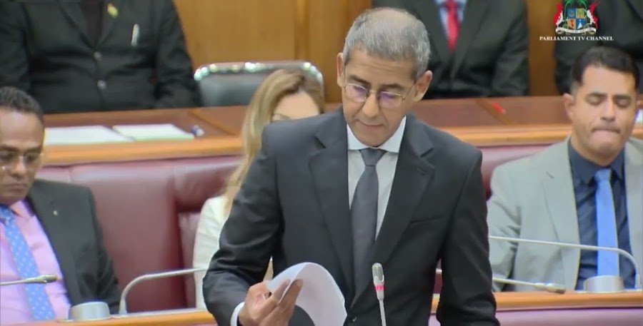 Osman Mahomed in Paliament