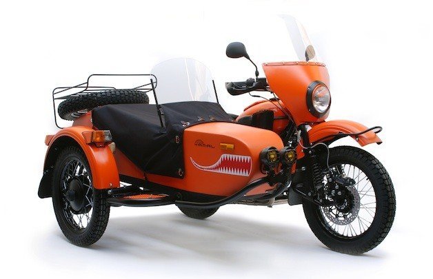 Ural Yamal Limited Edition is a Two-Wheel-Drive Motorcycle with an Oar