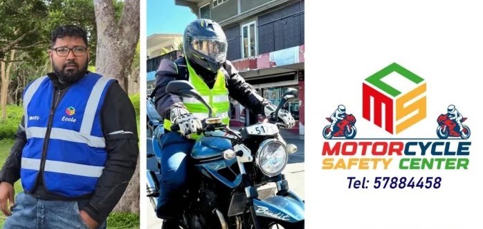 [Jeunes à moto] Ilshade Chaumoo, instructeur : « Malerezman nou pena enn pist a Moris kot zot kapav defoul zot »
