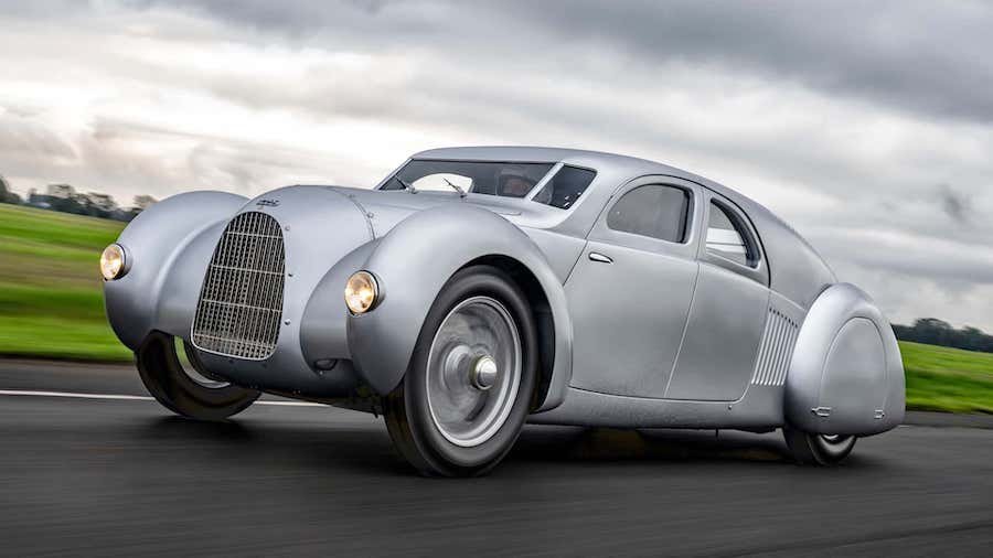 Audi Revived a Never-Built, 16-Cylinder Supercar From the 1930s