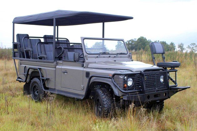 Axeon unveils an all-electric Land Rover Defender for safaris