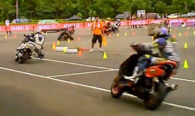 Who Knew Scooter Racing Could be So Much Fun?