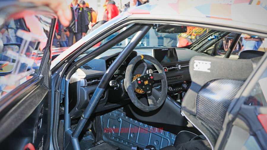 2019 Toyota Supra interior, engine spied mostly uncovered
