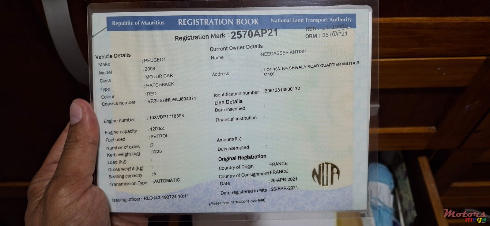 2021' Peugeot 2008 Allure (origin) photo #7