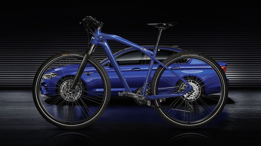 Here's a BMW bicycle to match your M5