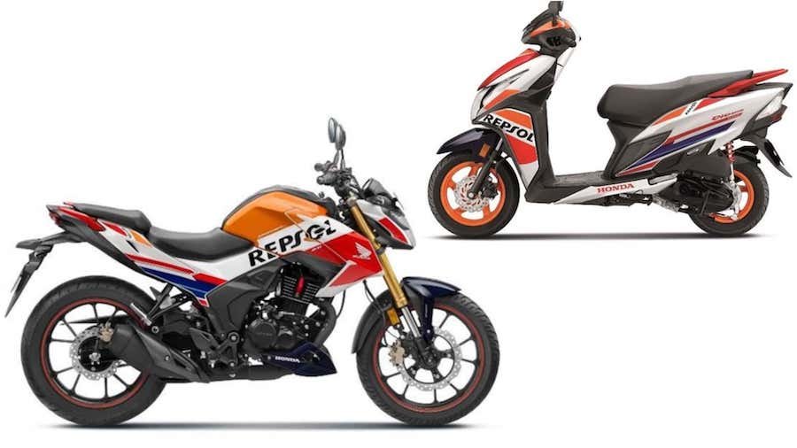 Honda Launches Repsol Editions Of Hornet 2.0 And Dio 125 In India