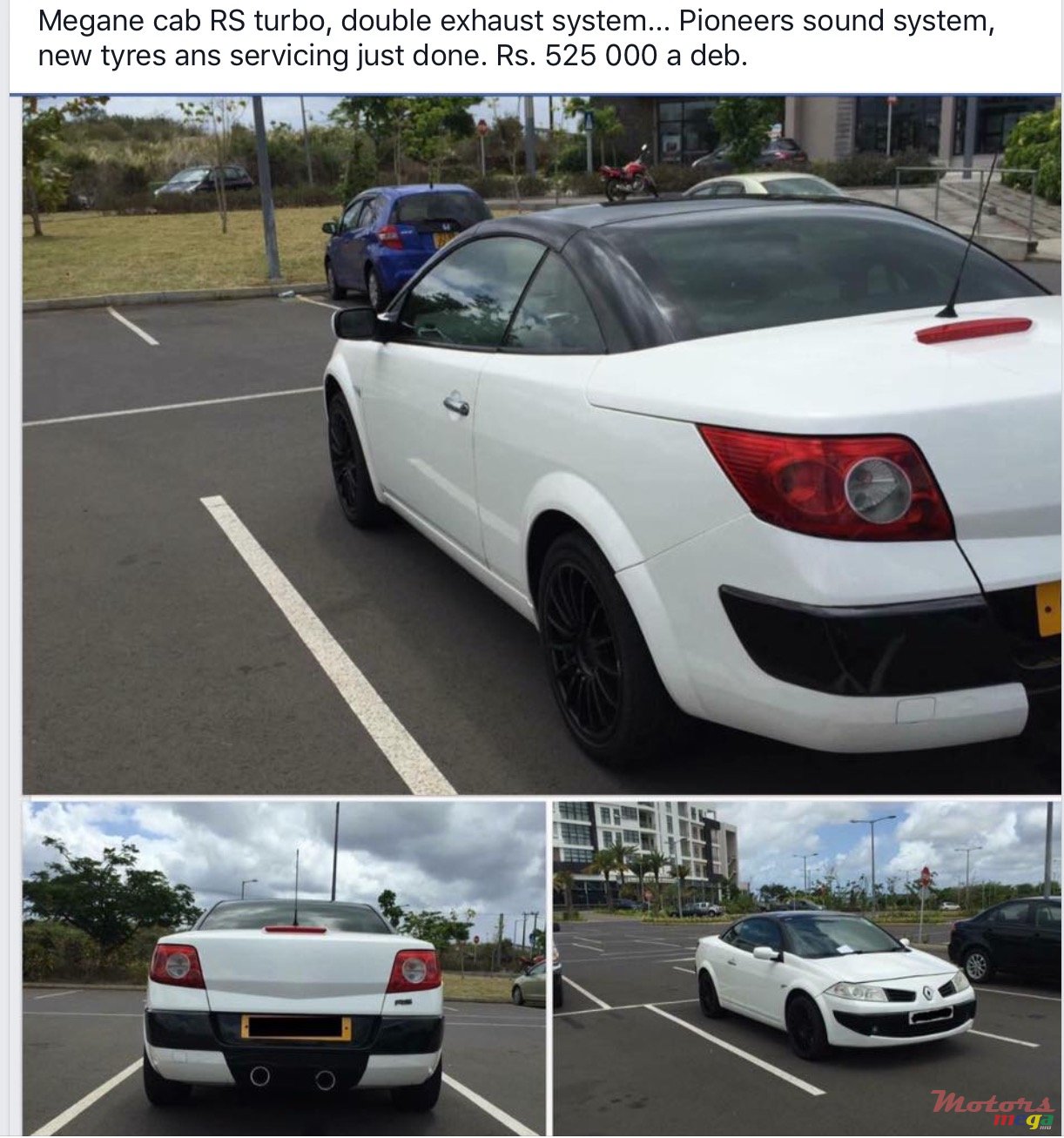 2008' Renault Megane RS CARBIOLET photo #1