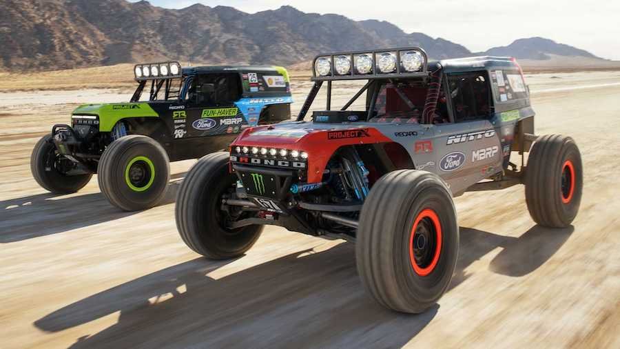 Ford Unveils Trio Of Broncos To Compete In King Of The Hammers