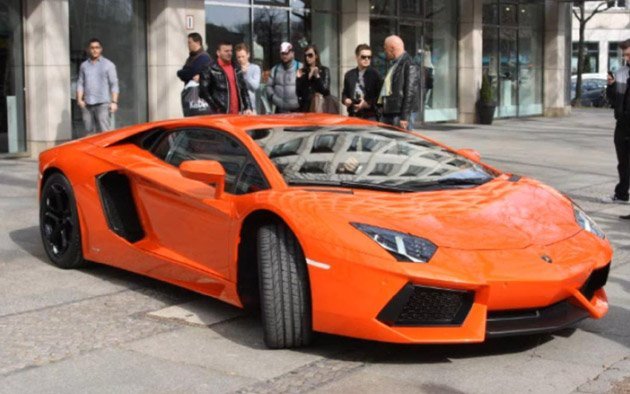 Lamborghini Aventador takes it to the streets