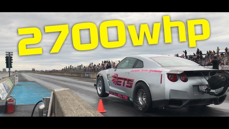 2,700-horsepower Nissan GT-R shows the limits of a dyno