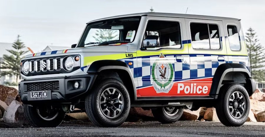 Forget Dubai's Bugattis, Australia Has The Coolest (And Cutest) Cop Car Out There