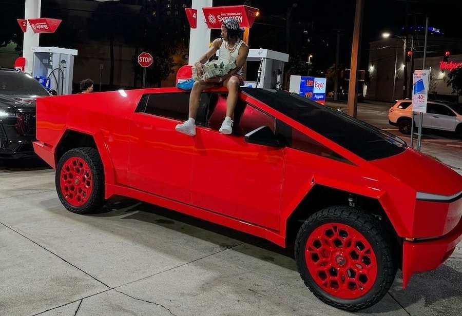 Lil Baby's Got a New Flashy Whip, Meet His Custom Tesla Cybertruck