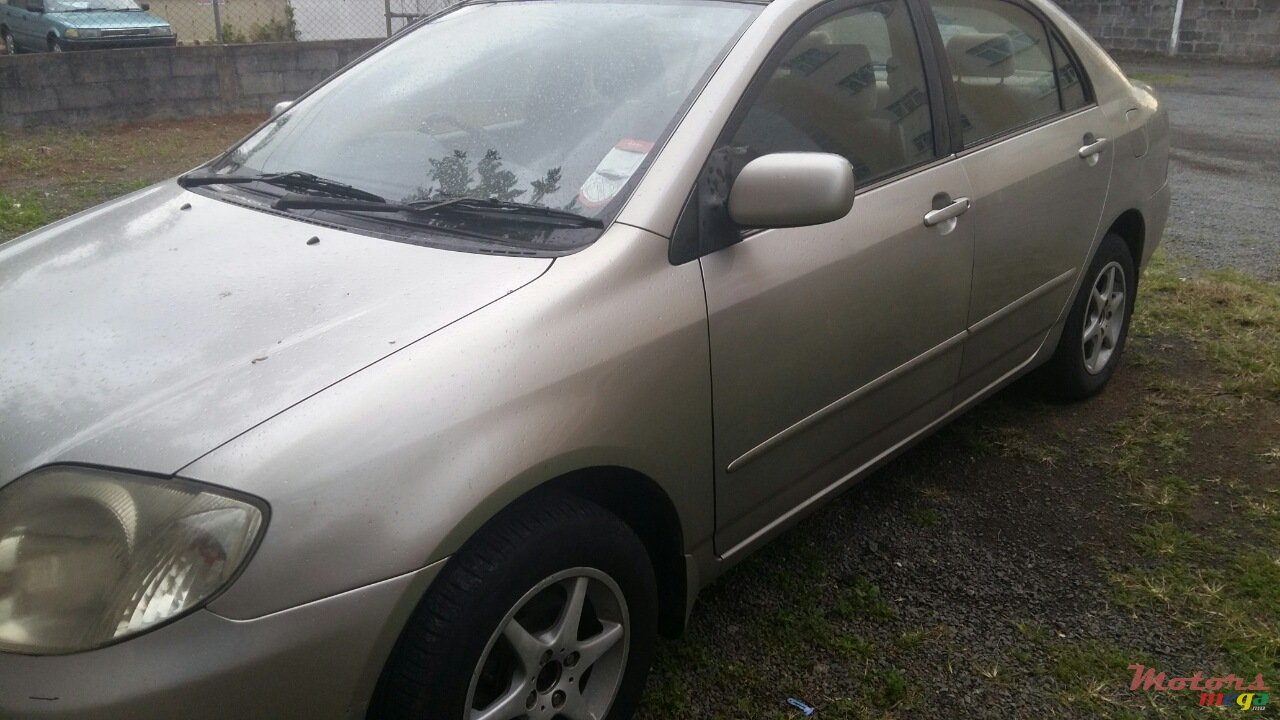 2001' Toyota Corolla NZE121 photo #5