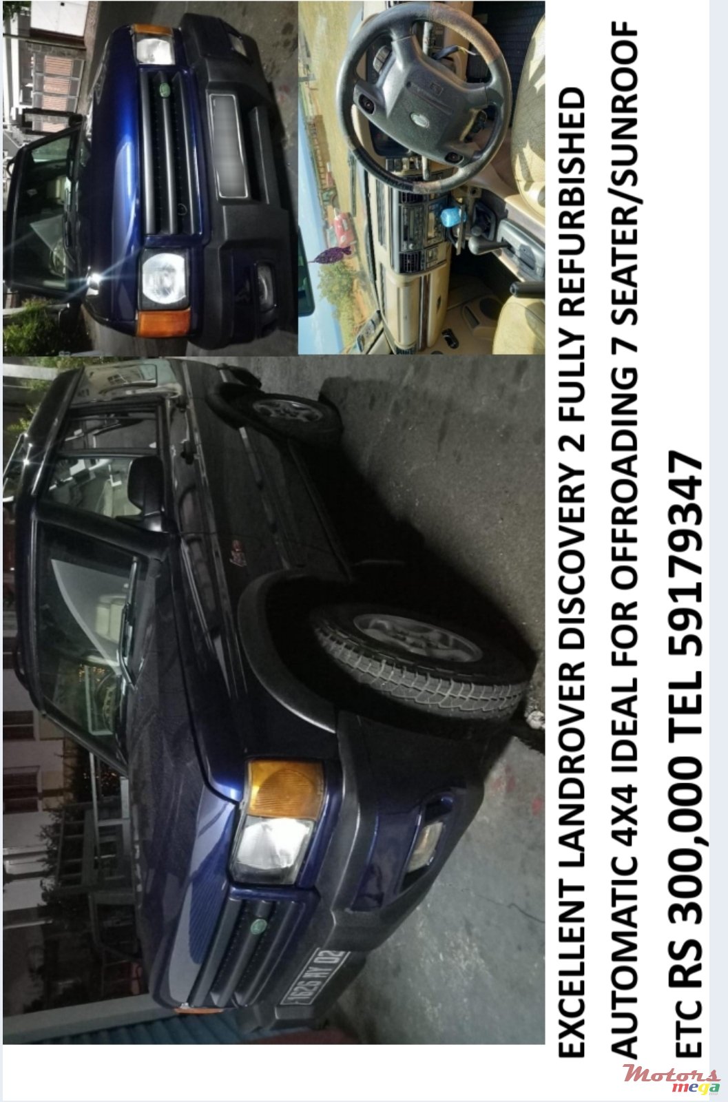 2002' Land Rover Discovery 4x4 OFFROAD 7 SEATER photo #2