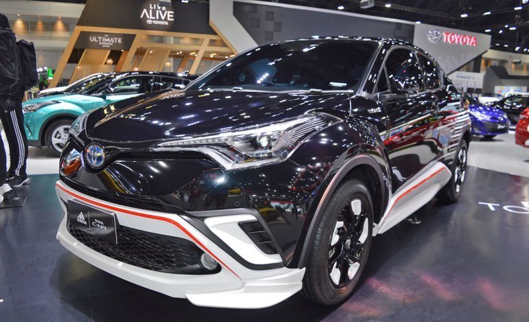 Toyota C-HR x Adidas at 2018 Thai Motor Expo