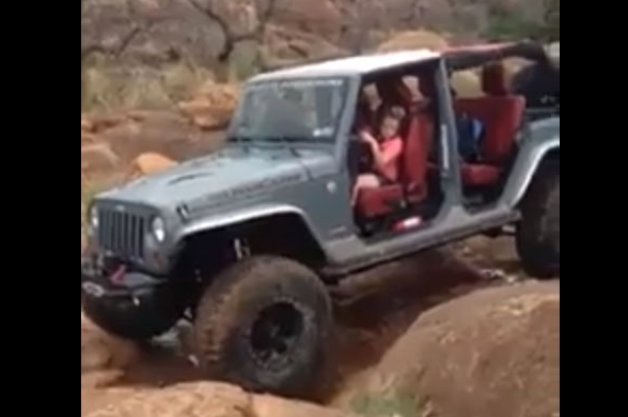 Watch This 9-Year-Old Drive Jeep Wrangler Off-Road 