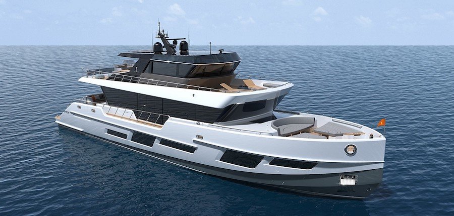 To Be Unveiled in 2021, the CLX96 Yacht Dominates Through Design and Luxury