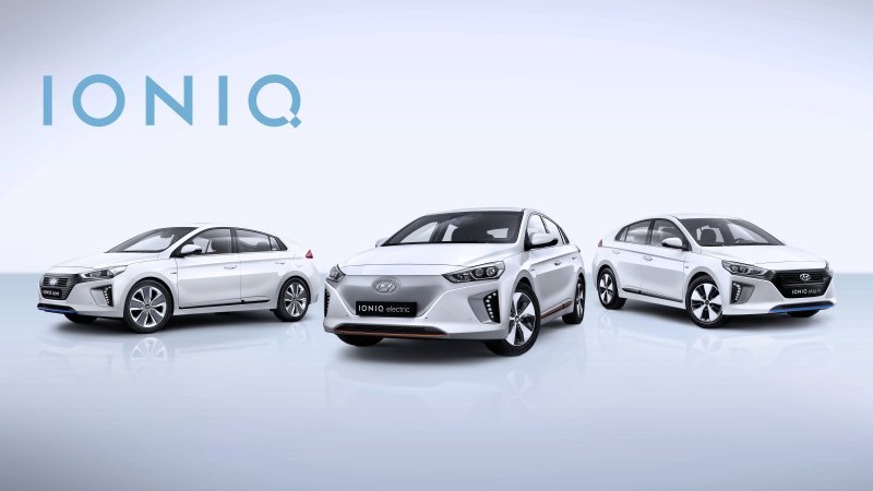 Hyundai Ioniq Model Lineup Shown Ahead Of Geneva Debut