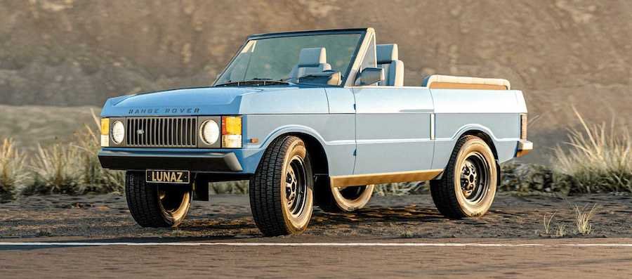 First-Gen Range Rover Convertible And LWB Get EV Conversion From Lunaz