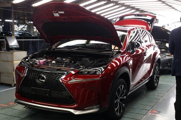 Lexus NX Begins Production in Japan 