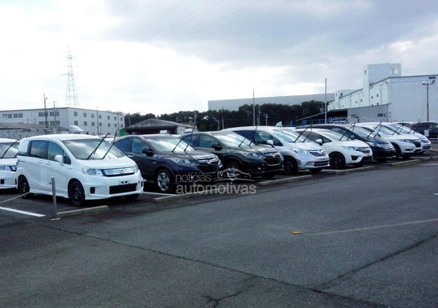 Japan: Honda Vezel Ready to Leave Its Factory Yard