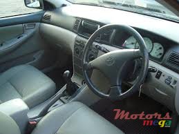 2002' Toyota Corolla NZE photo #2