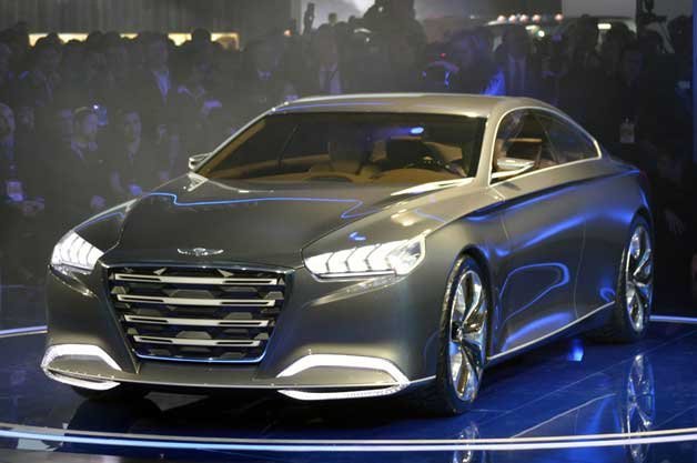 Hyundai HCD-14 Genesis Concept Takes a Sleek Look at the Future
