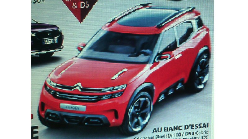 Citroen Aircross Concept Leaks Out Early