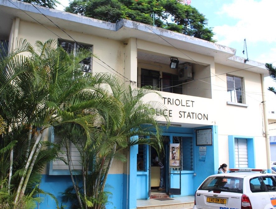 Triolet police station, Mauritius