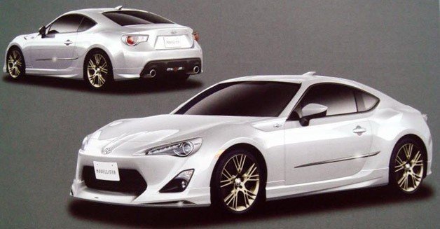 Toyota FT-86 leaked in Modellista parts catalog?