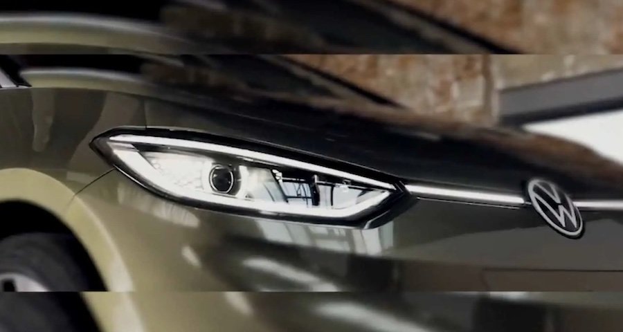 Volkswagen ID.3 Facelift Video Teaser Highlights New Headlights
