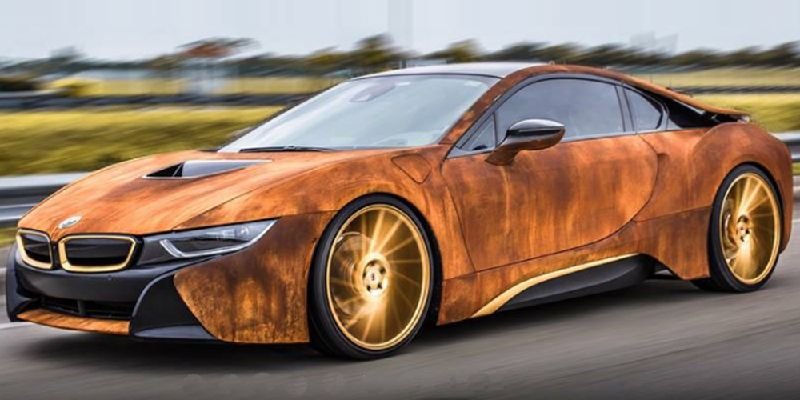 How to make a BMW i8 polarizing in two easy steps