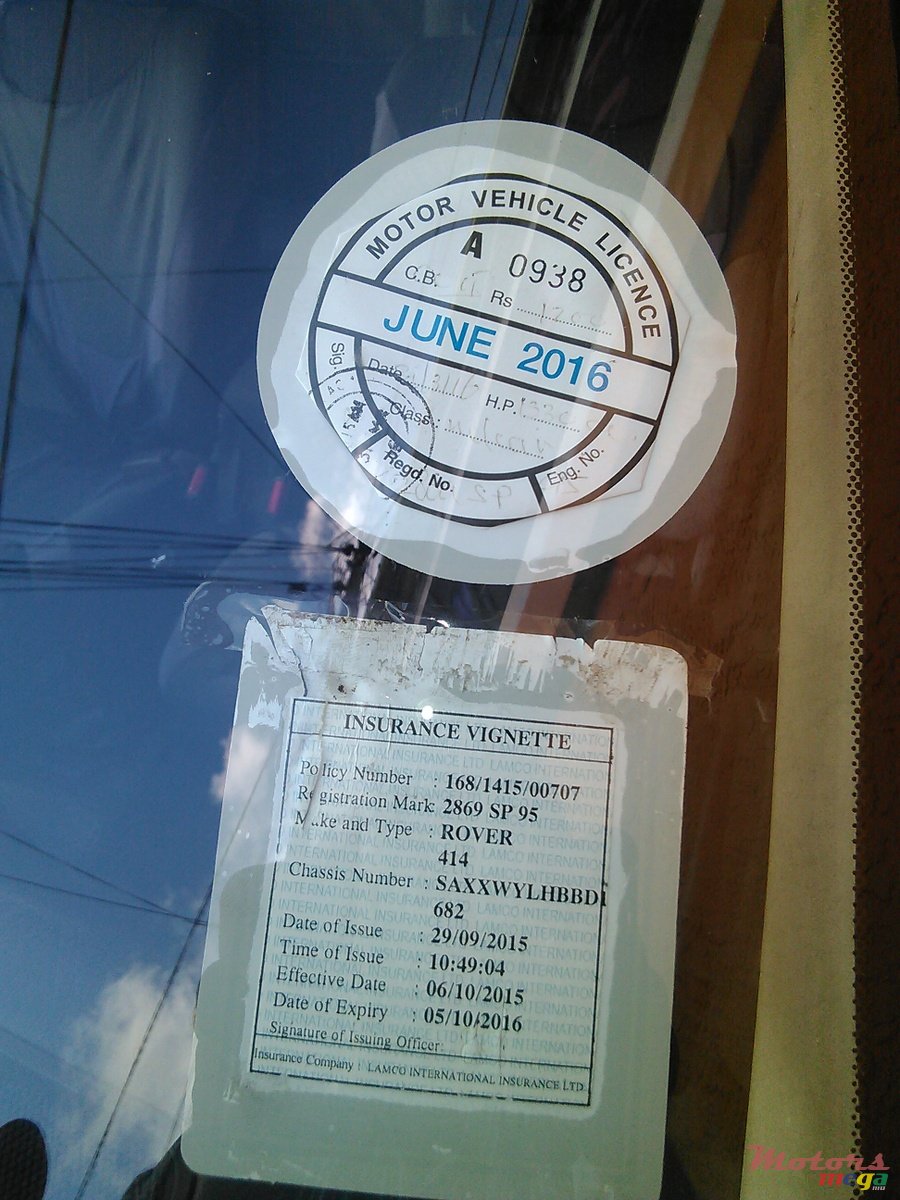 1996' Rover 414 photo #2