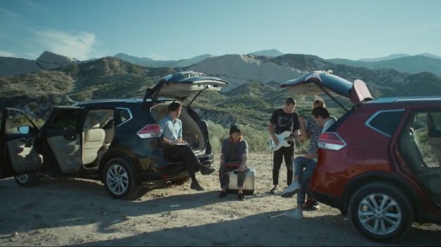 Indie Rockers Local Natives Perform from Back of Nissan Rogue