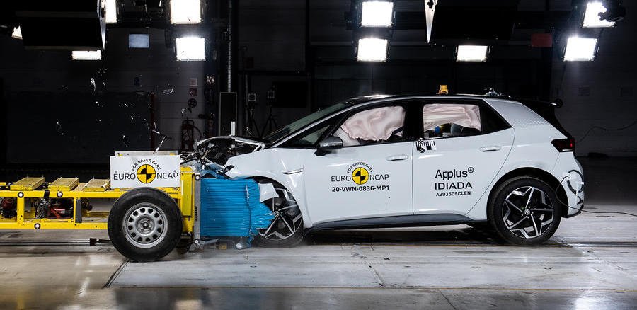 Volkswagen ID 3 scores top marks in Euro NCAP tests