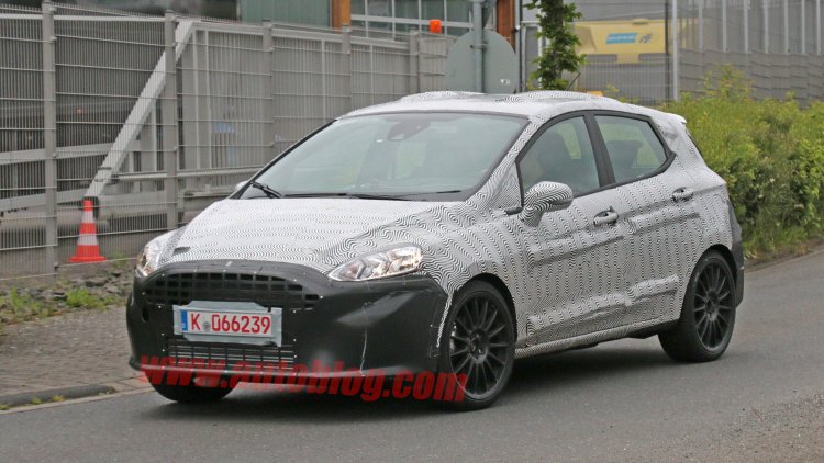 2018 Ford Fiesta ST Spotted Looking Sporty