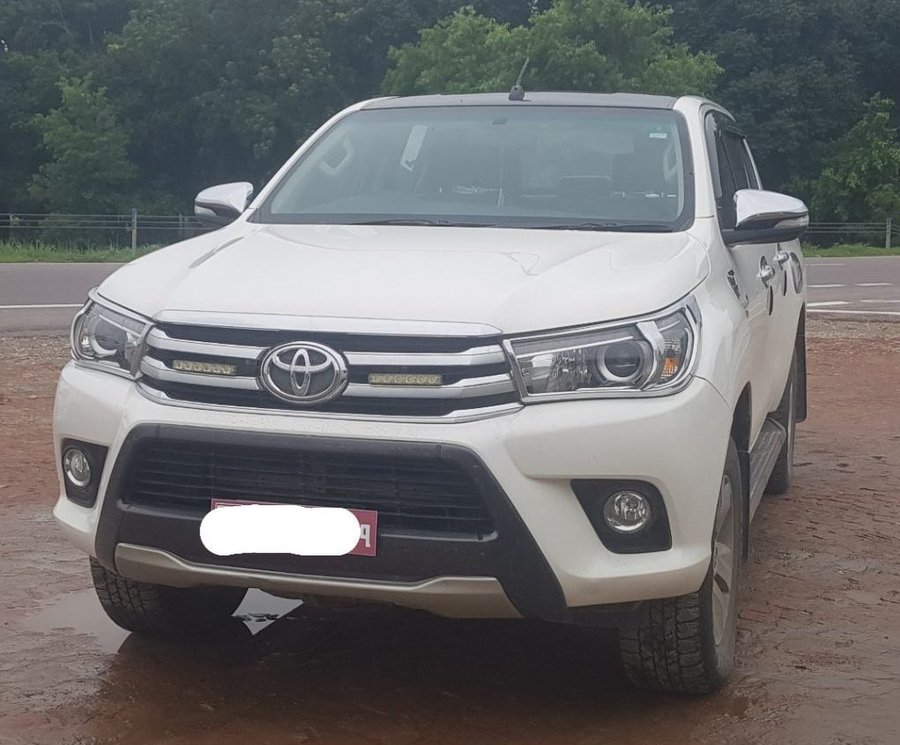 New Toyota Hilux spotted in India