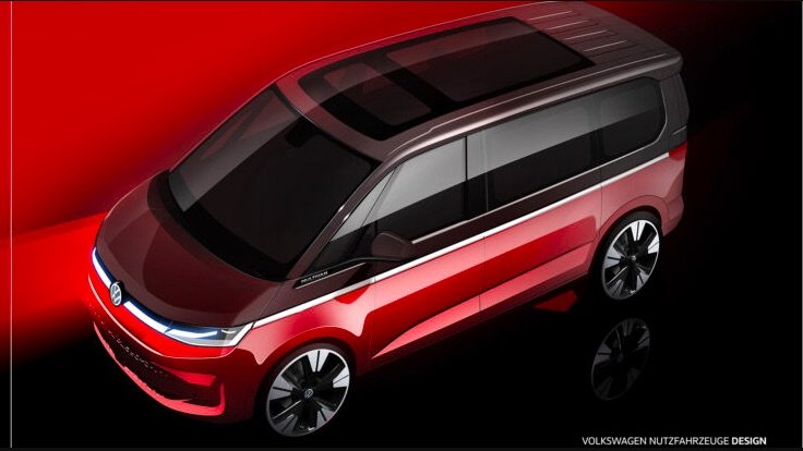 Volkswagen Multivan (2021) : Les premières esquisses de son design