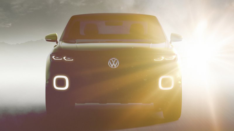 Volkswagen Teases Small SUV Concept Ahead of Geneva Debut