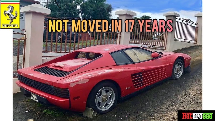 Who Will Save This Abandoned Ferrari Testarossa In Puerto Rico?