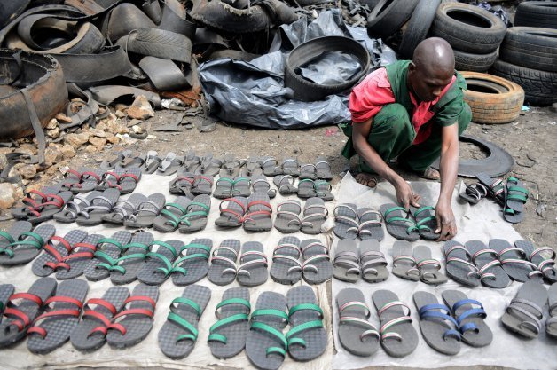 From Sandals to Flooring, There Are Many Ways to Reuse an Old Tire
