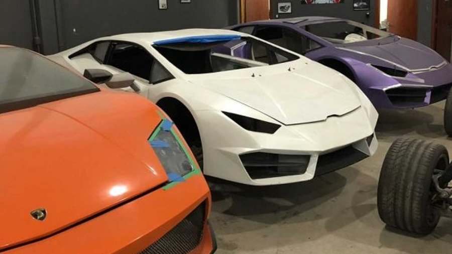 Police Shut Down Workshop Making Fake Ferraris And Lamborghinis