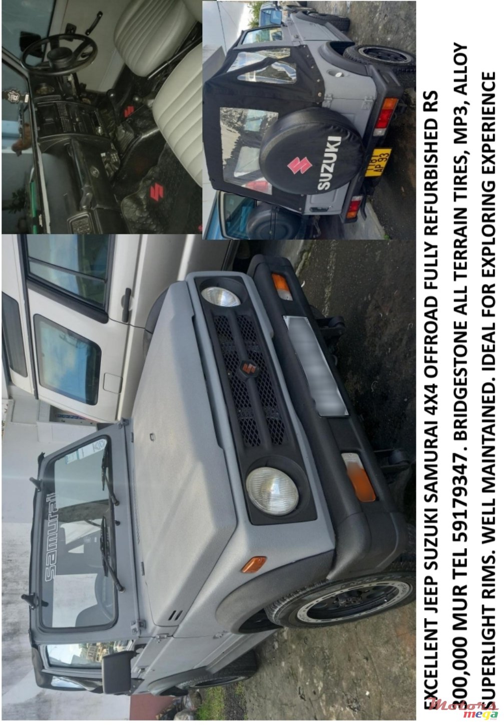 1993' Suzuki Samurai OFFROAD 4X4 REFURBISHED photo #2