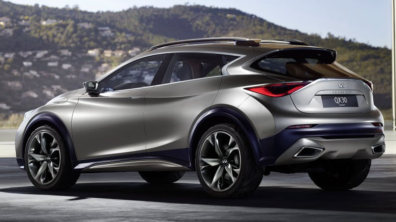 First Infiniti QX30 Concept Image Released Ahead of Geneva Motor Show