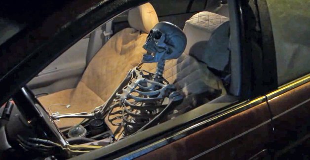 Drive-Thru Skeleton Prank Is Both Juvenile And Hilarious