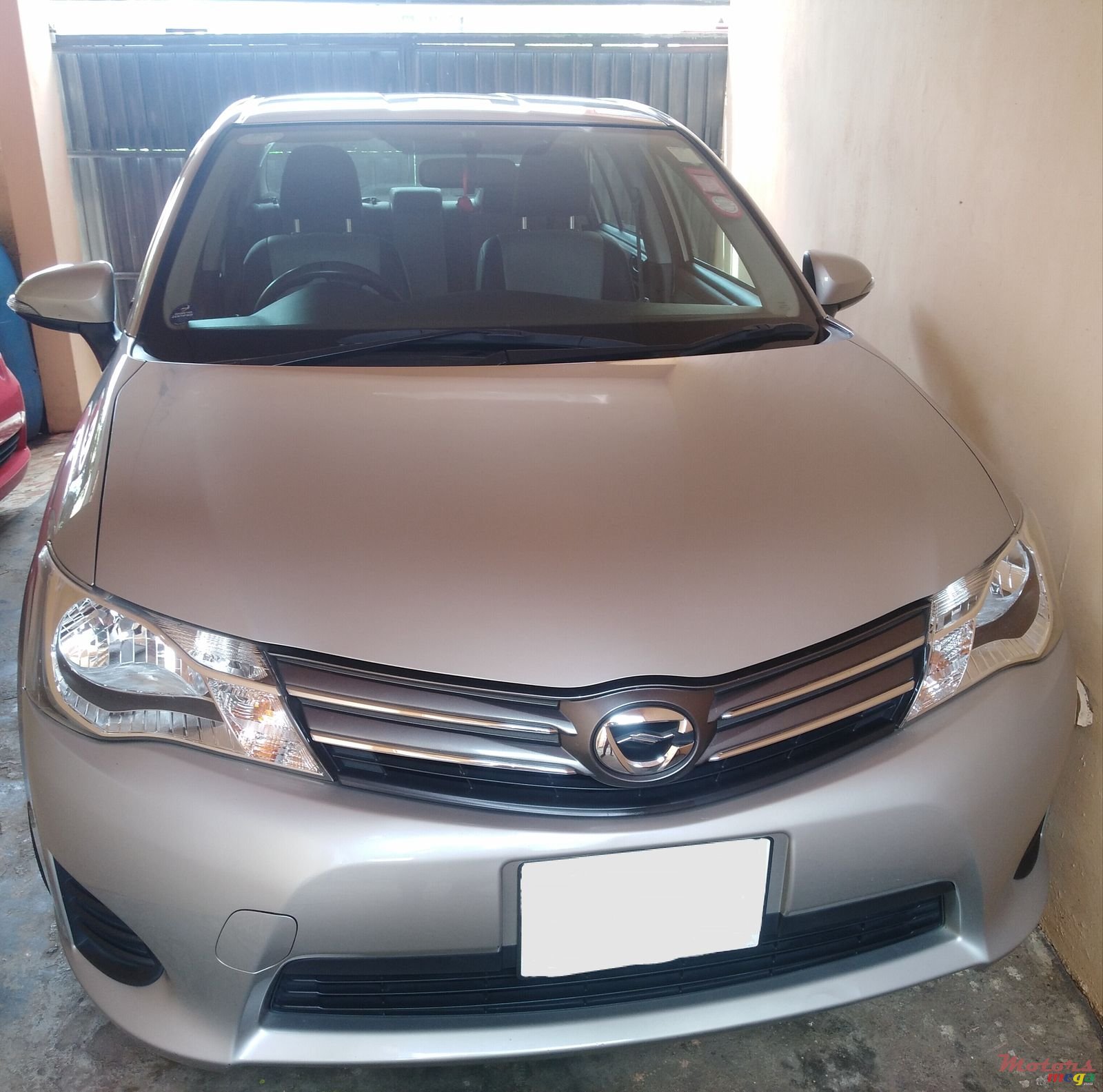 2012' Toyota Axio semi-leath interior alloy rims photo #5